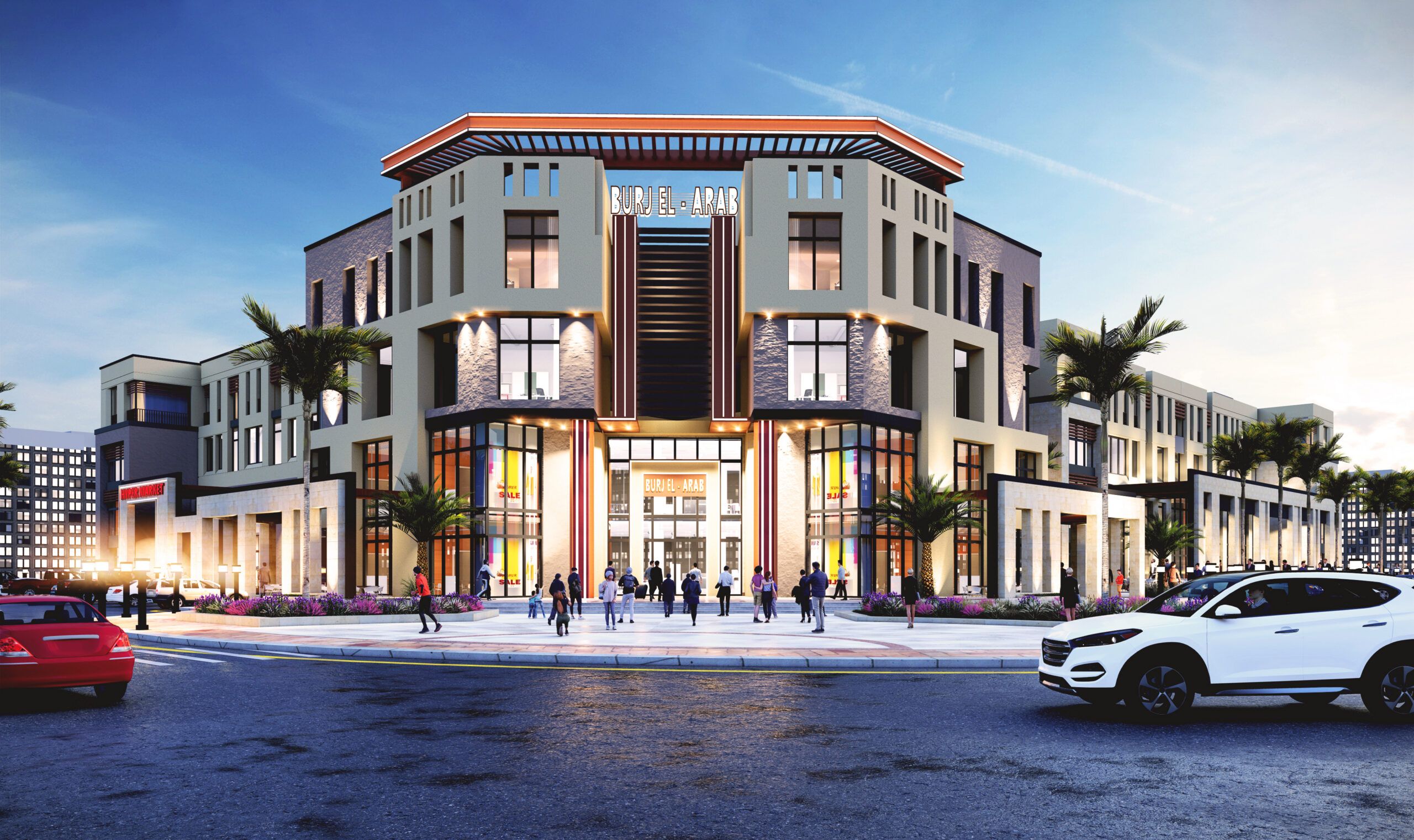 مشروع بوليفارد مول - الهدى الهندسية الحديثة